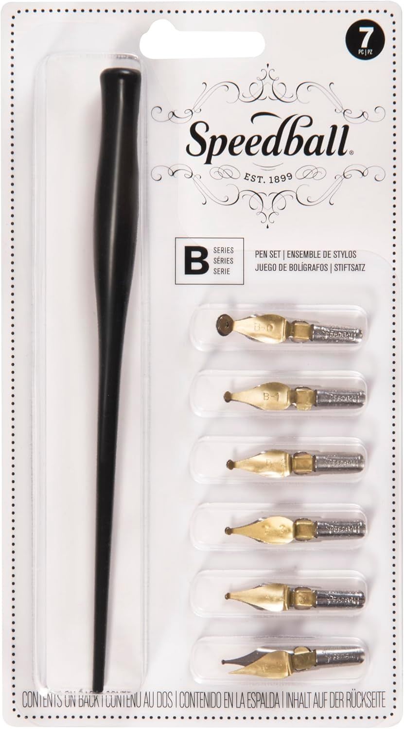 B STYLE LETTERING SET