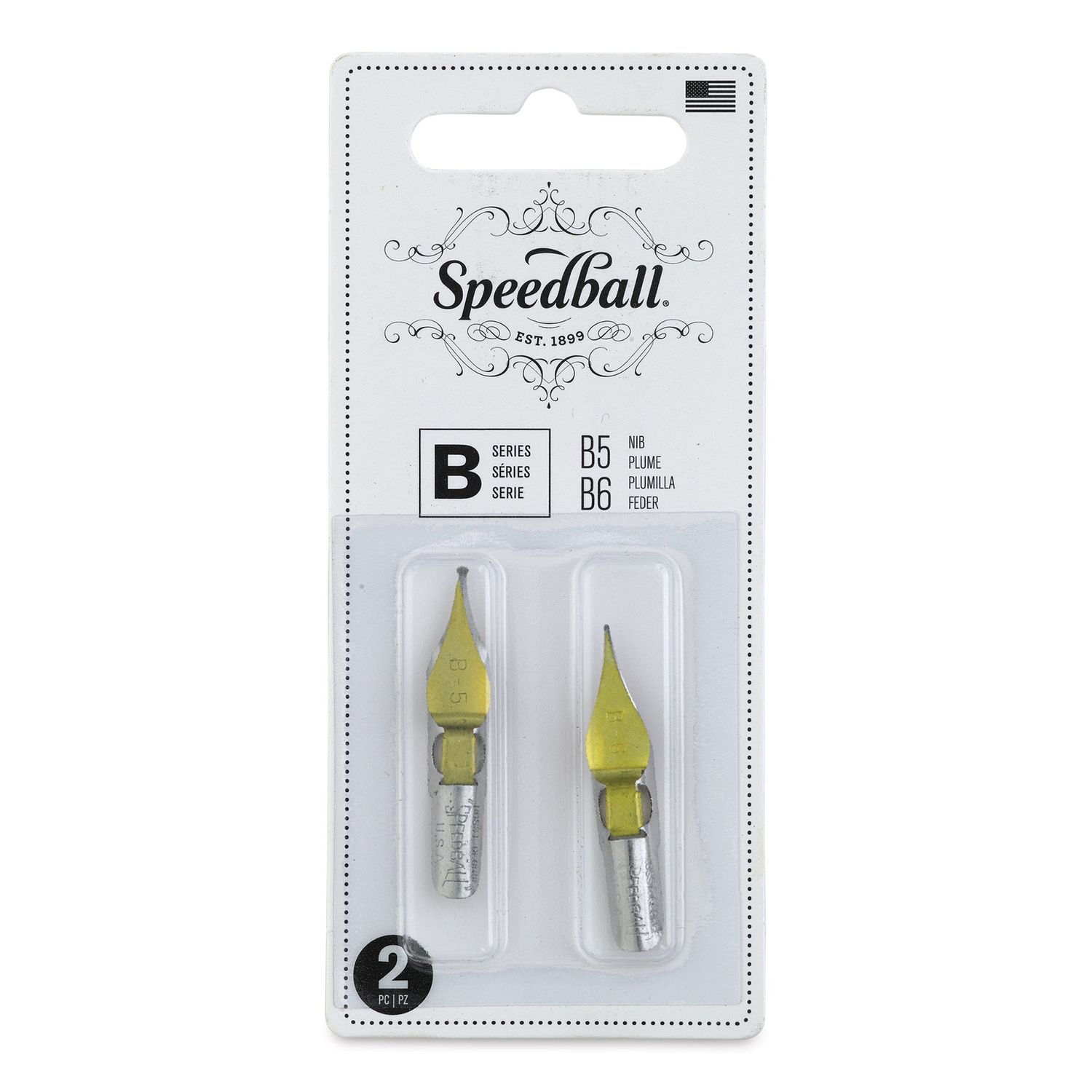 B5 AND B6 NIBS CARDED