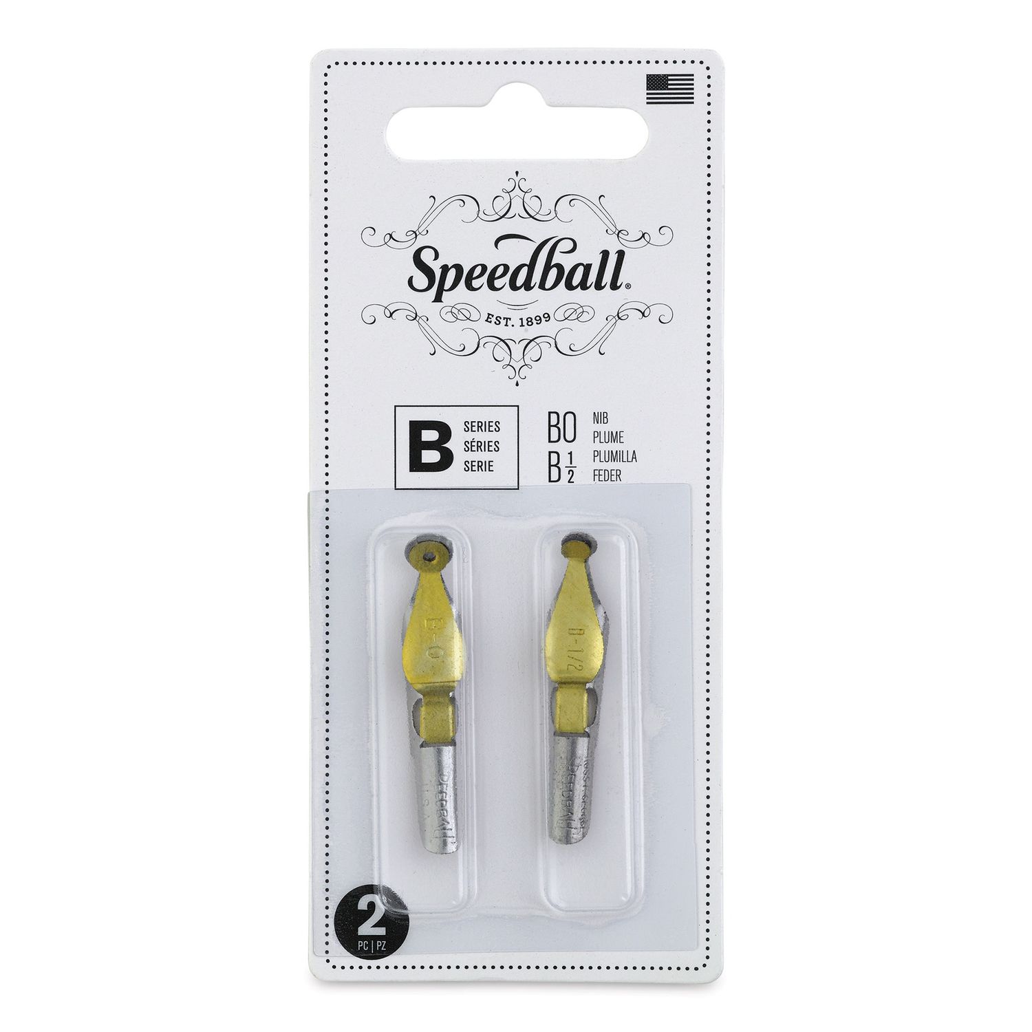 B0 AND B1/2 NIBS CARDED