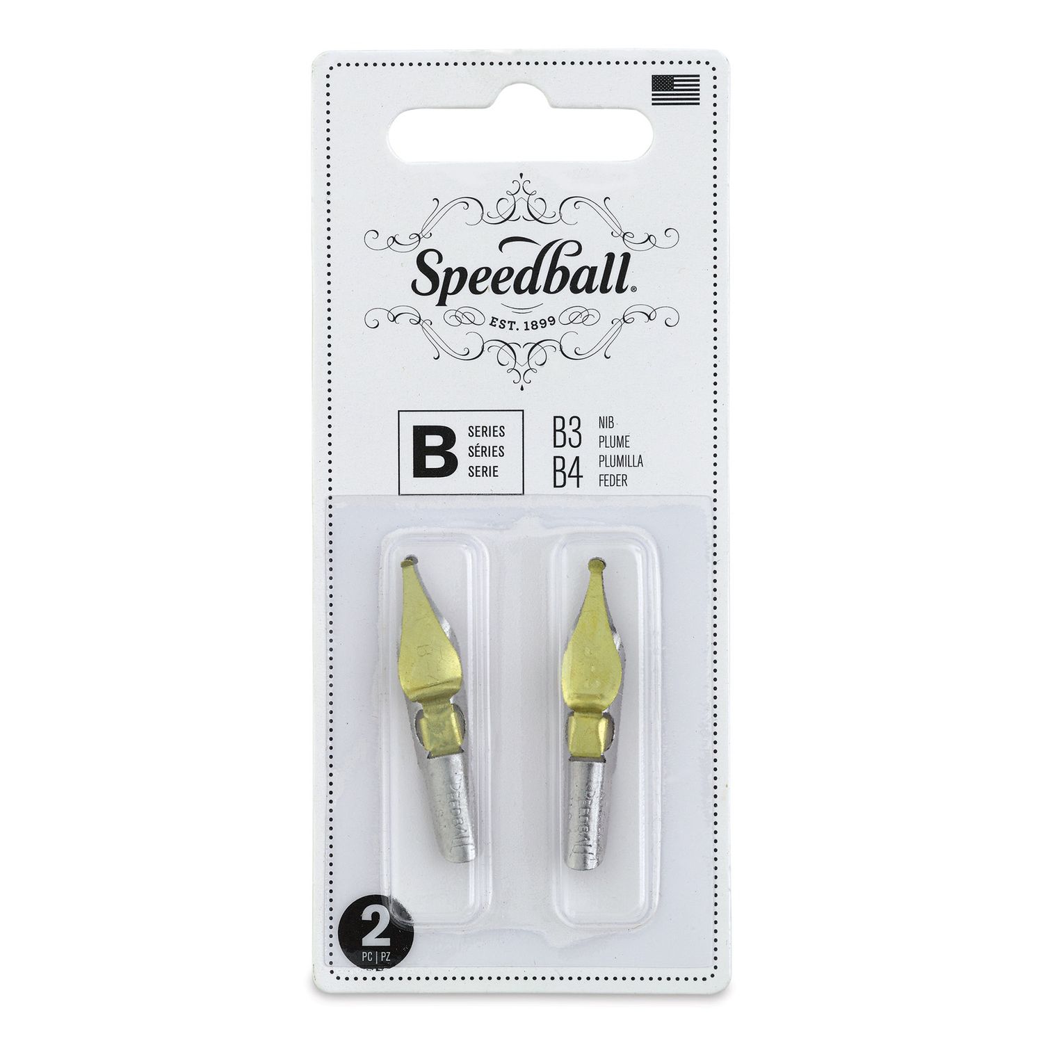 B3 AND B4 NIBS CARDED