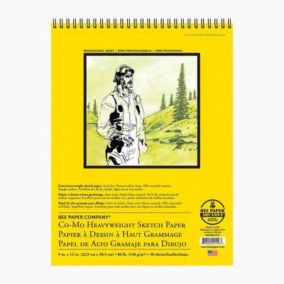 CO MO HEAVYWEIGHT SKETCH PAPER PAD 30SHTS 14X17