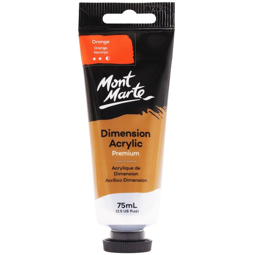 MONT MARTE DIMENSIONS ACRYLICS 75ML  - Orange