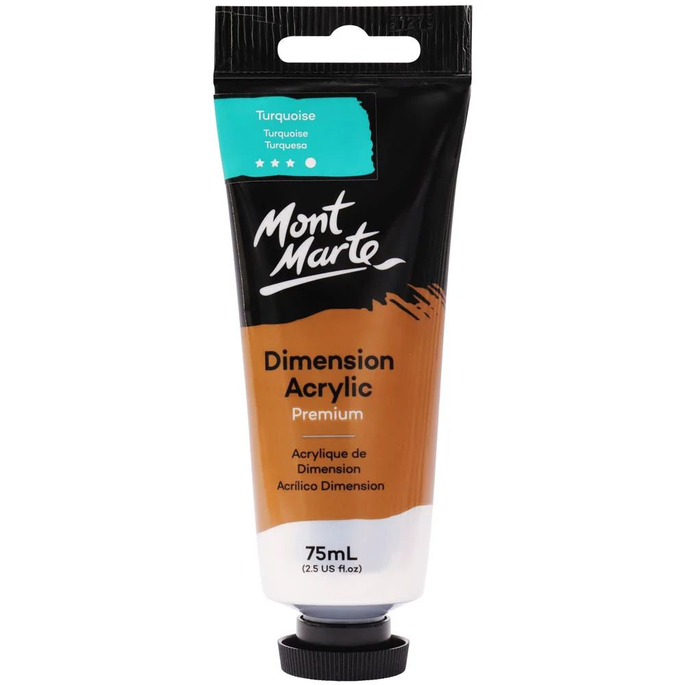 MONT MARTE DIMENSIONS ACRYLICS 75ML  - Turquoise