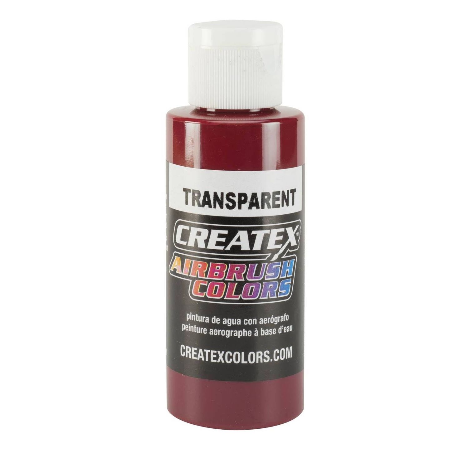 AIRBRUSH TRANSPARENT DEEP RED 2OZ