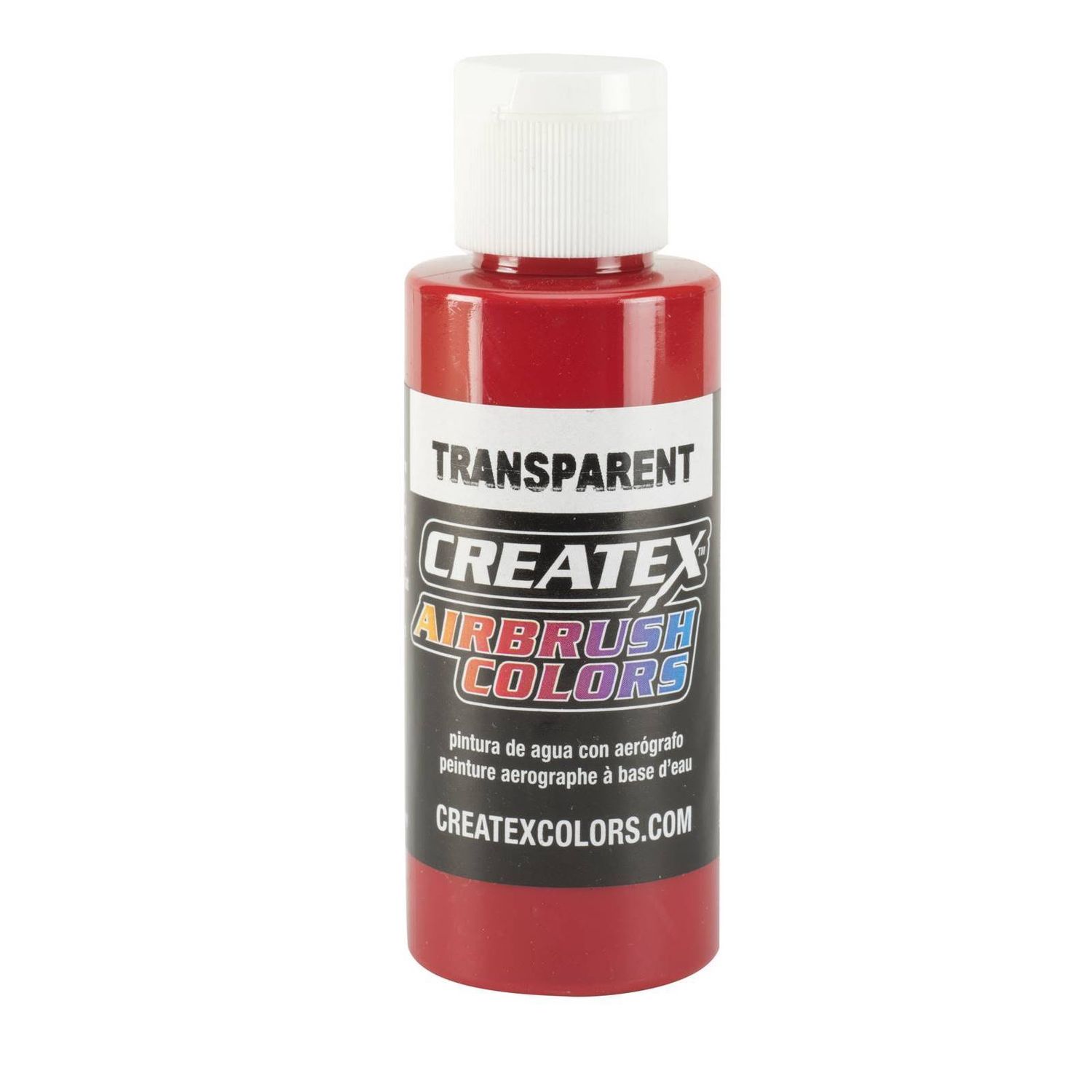 AIRBRUSH TRANSPARENT BRITE RED 2OZ