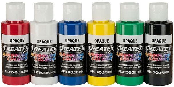 AIRBRUSH OPAQUE SET 6X2OZ