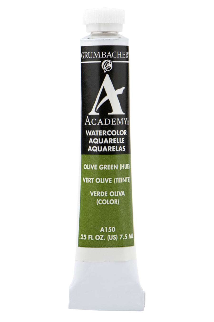 ACADEMY WATERCOLOR OLIVE GREEN 7.5ML