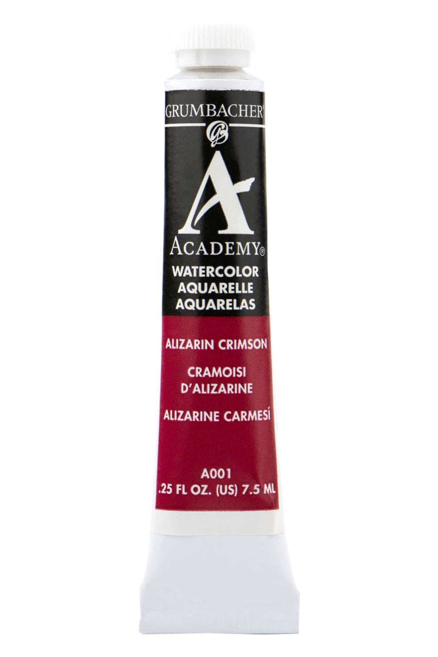 ACADEMY WATERCOLOR ALIZARIN CRIMSON 7.5ML