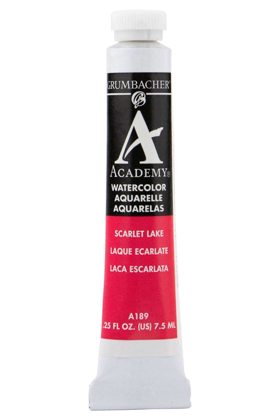 ACADEMY WATERCOLOR SCARLET LAKE 7.5ML