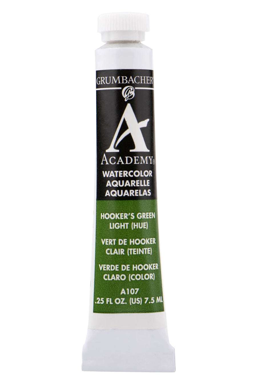 ACADEMY WATERCOLOR HOOKERS GREEN LIGHT 7.5ML