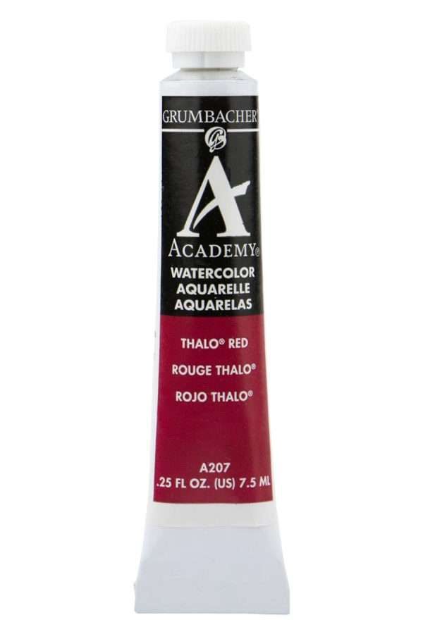 ACADEMY WATERCOLOR THALO RED 7.5ML