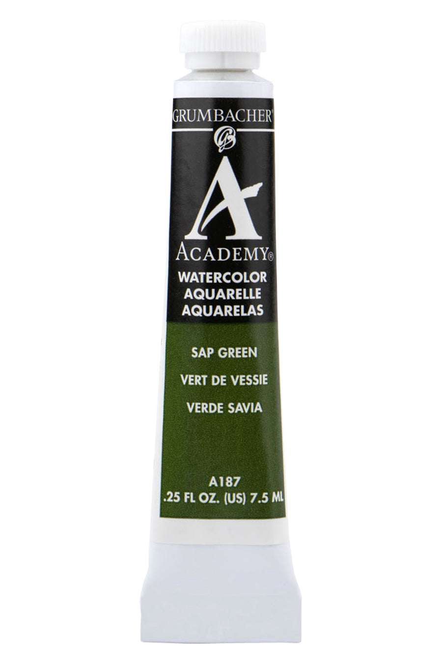 ACADEMY WATERCOLOR SAP GREEN 7.5ML