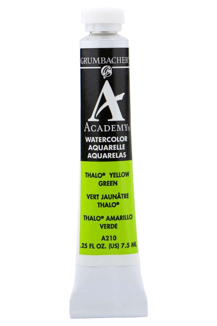 ACADEMY WATERCOLOR THALO YELLOW GREEN 7.5ML