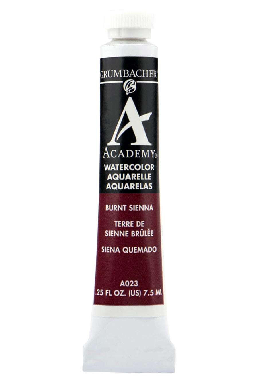 ACADEMY WATERCOLOR BURNT SIENNA 7.5ML
