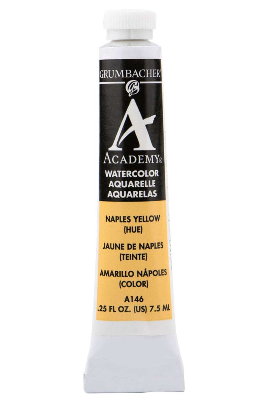 ACADEMY WATERCOLOR NAPLES YELLOW 7.5ML