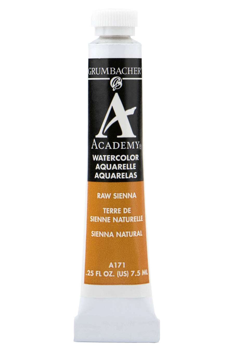 ACADEMY WATERCOLOR RAW SIENNA 7.5ML