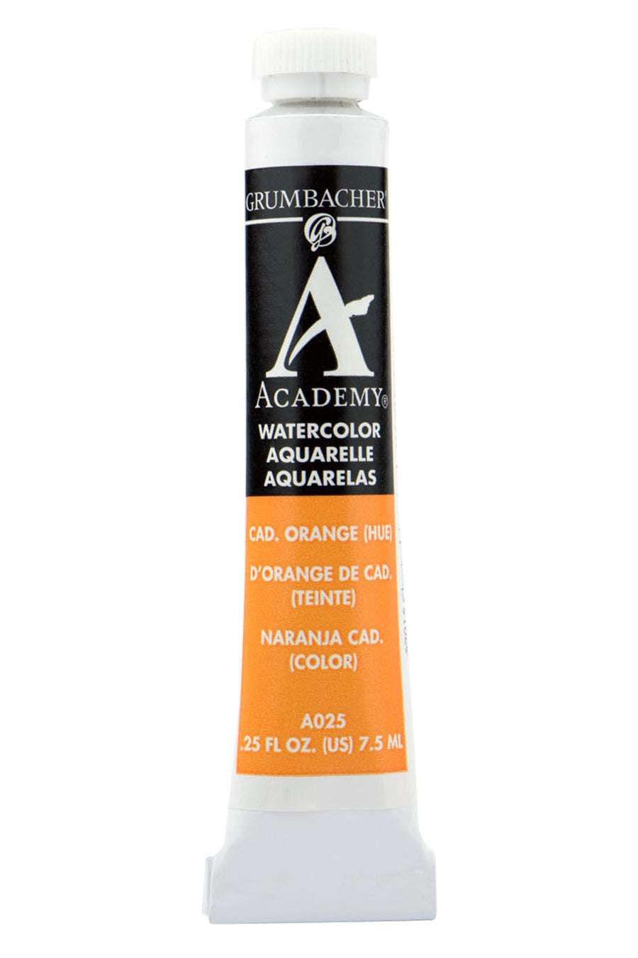 ACADEMY WATERCOLOR CADMIUM ORANGE 7.5ML