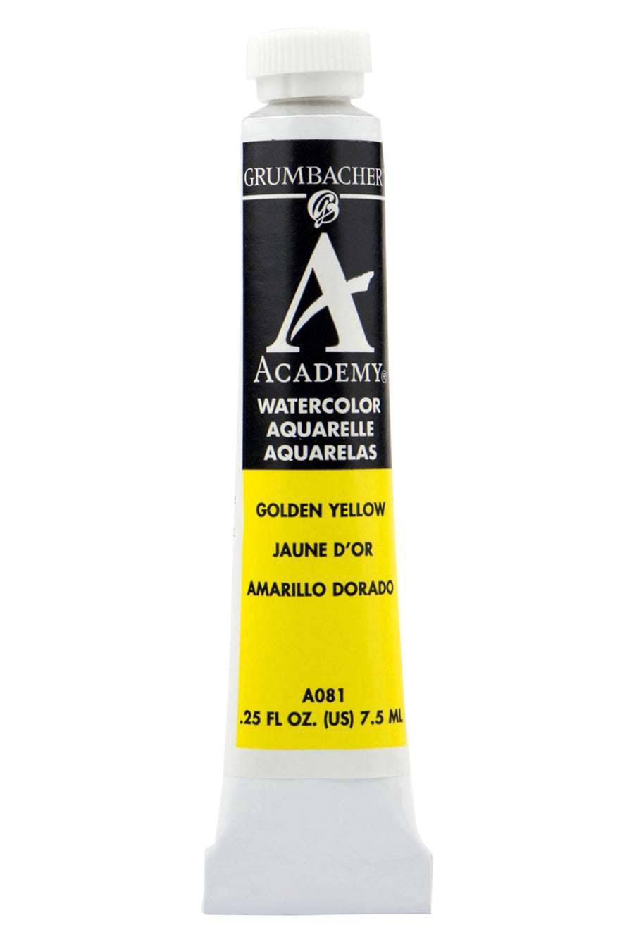 ACADEMY WATERCOLOR GOLDEN YELLOW 7.5ML