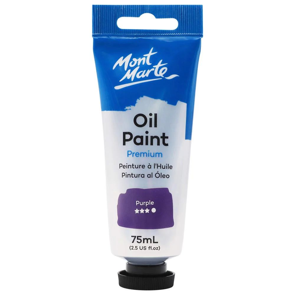 MONT MARTE Oil Paint 75ml - Purple