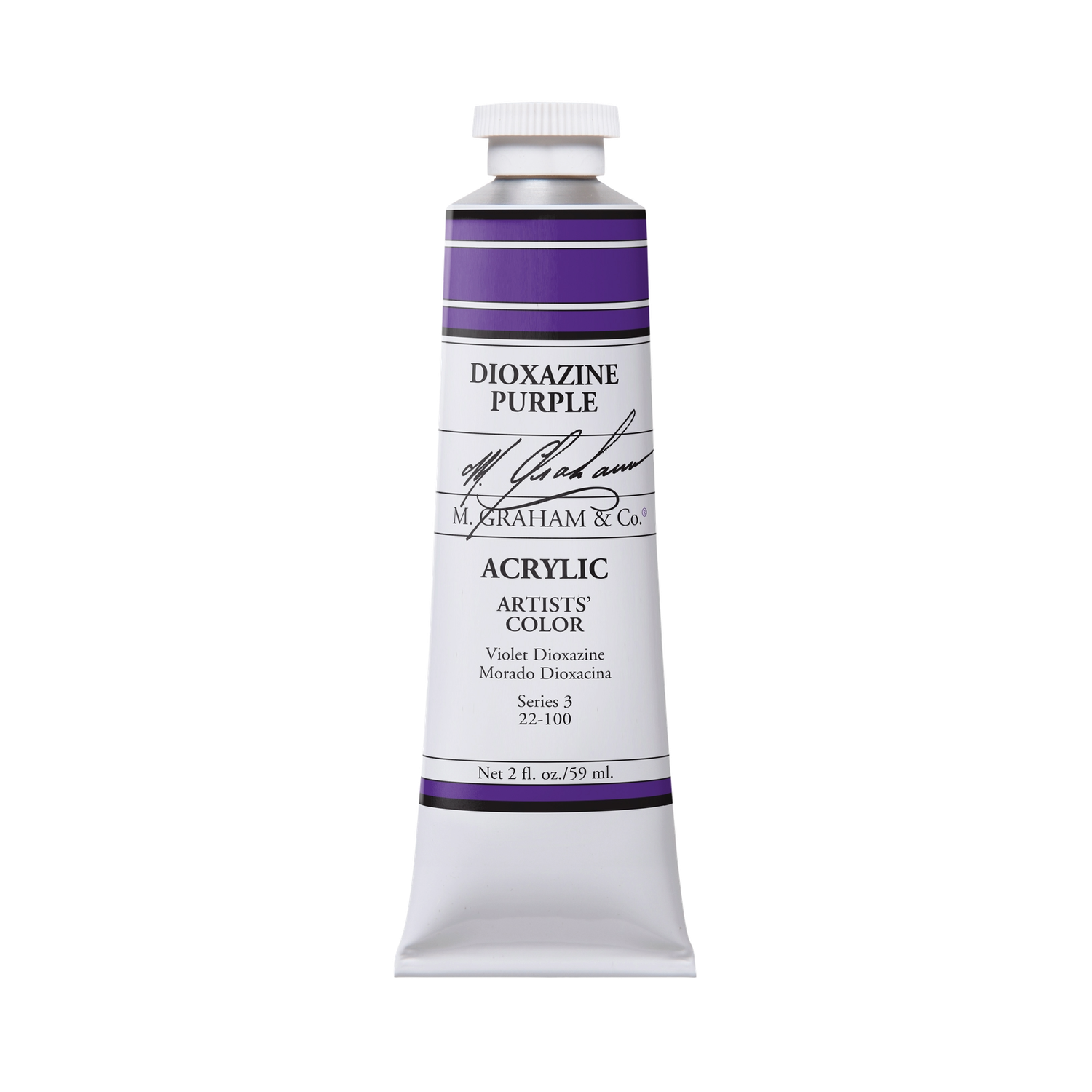 M GRAHAM DIOXAZINE PURPLE 60ML TUBE ACRYLIC