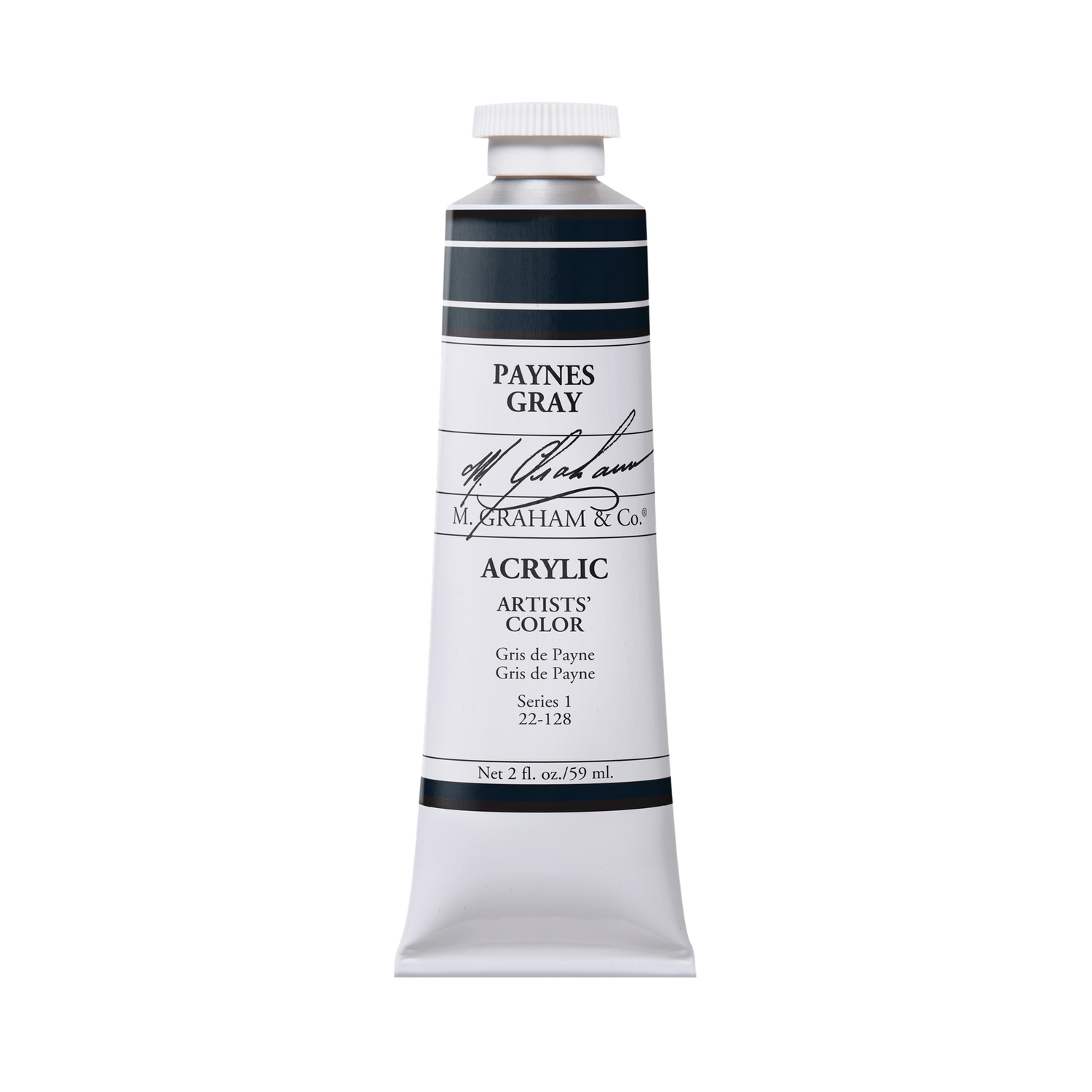 M GRAHAM PAYNES GRAY 60ML TUBE ACRYLIC