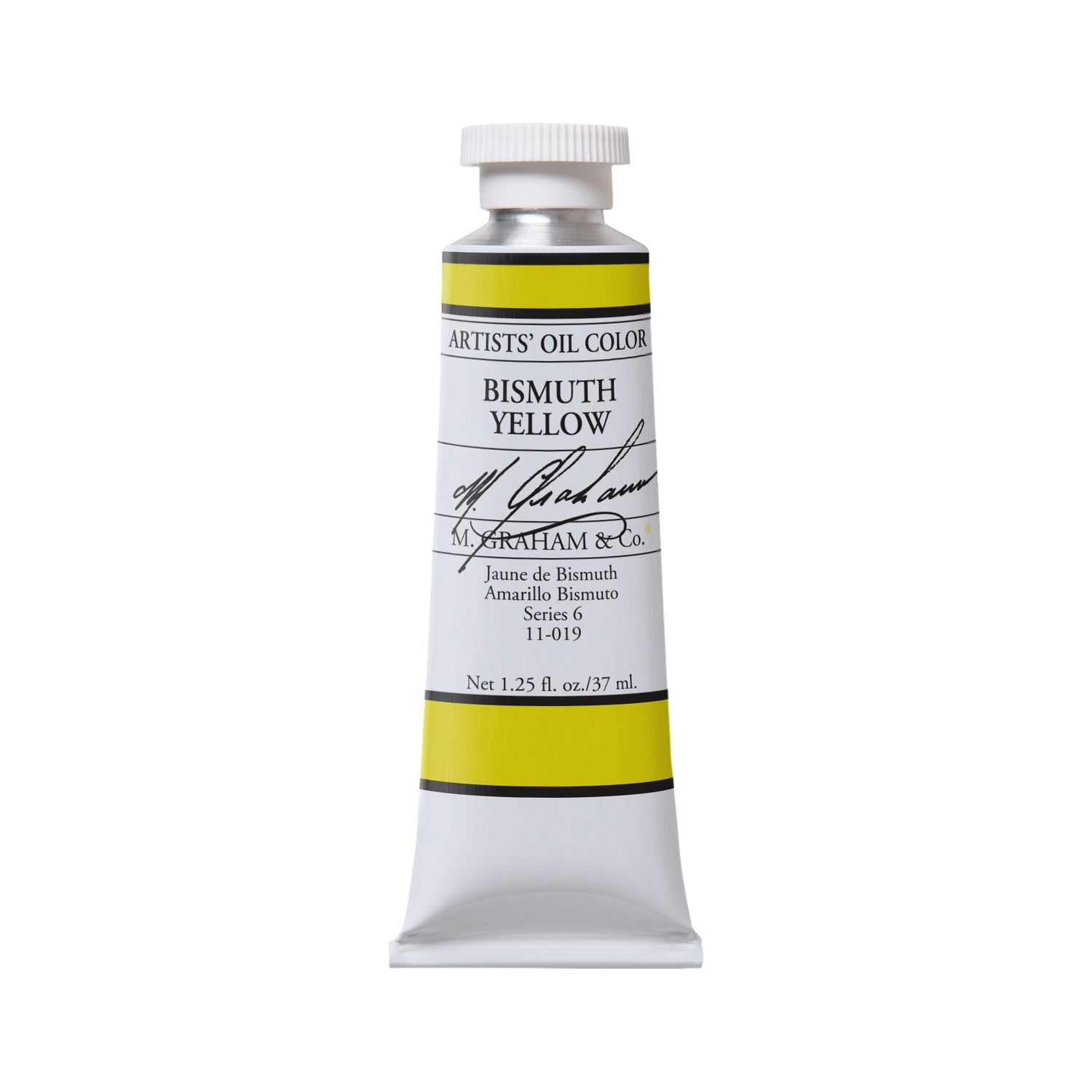 M GRAHAM BISMUTH YELLOW 37ML OIL COLOR
