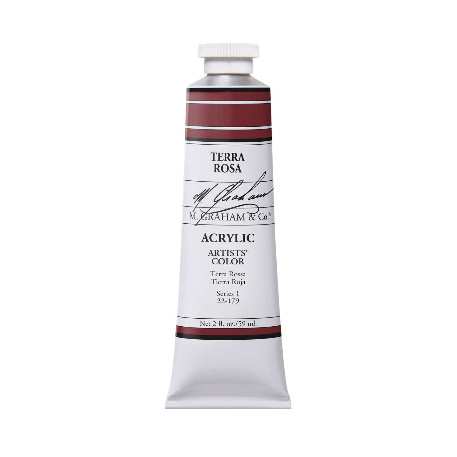 M GRAHAM TERRA ROSA 60ML TUBE ACRYLIC