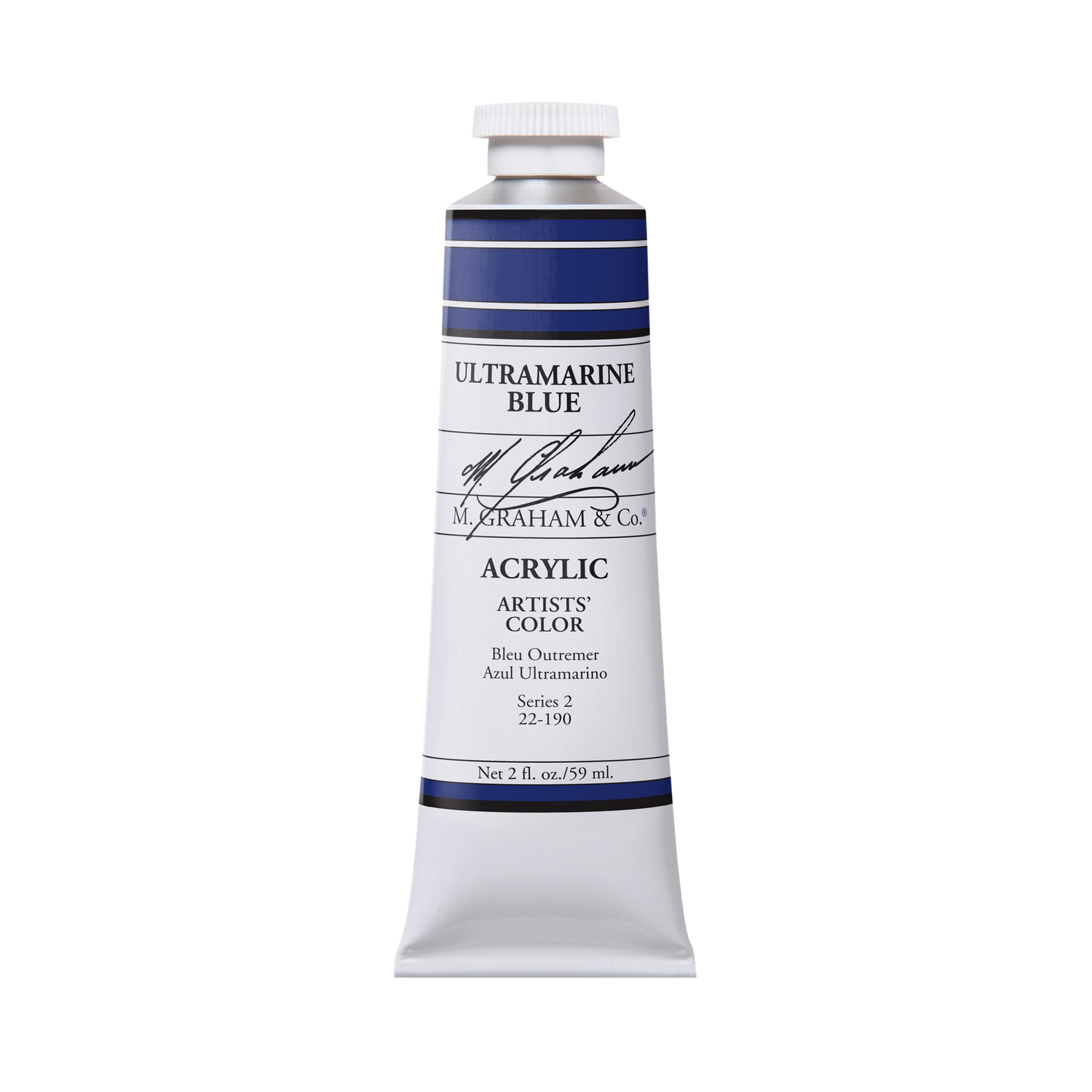 M GRAHAM ULTRAMARINE BLUE 60ML TUBE ACRYLIC