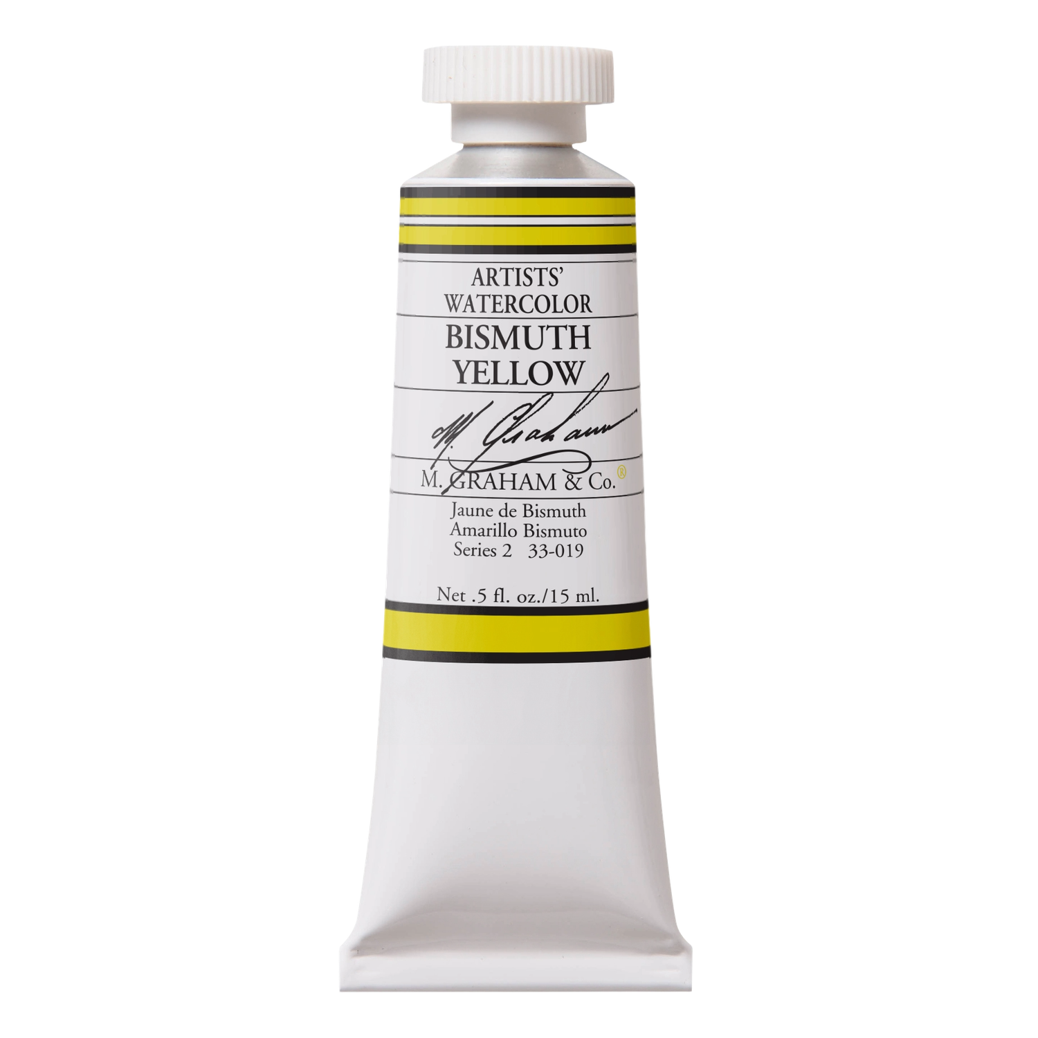 M GRAHAM BISMUTH YELLOW 15ML WATERCOLOR