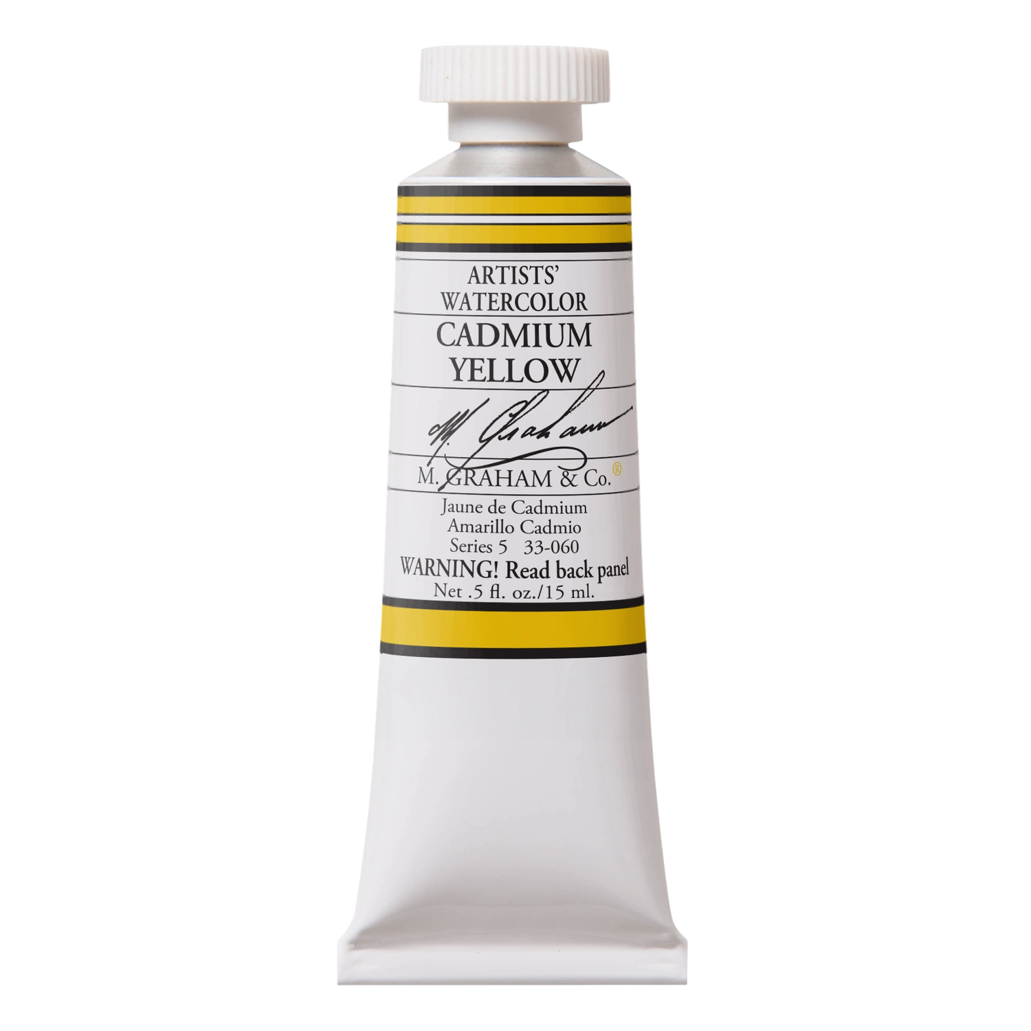 M GRAHAM CADMIUM YELLOW 15ML WATERCOLOR