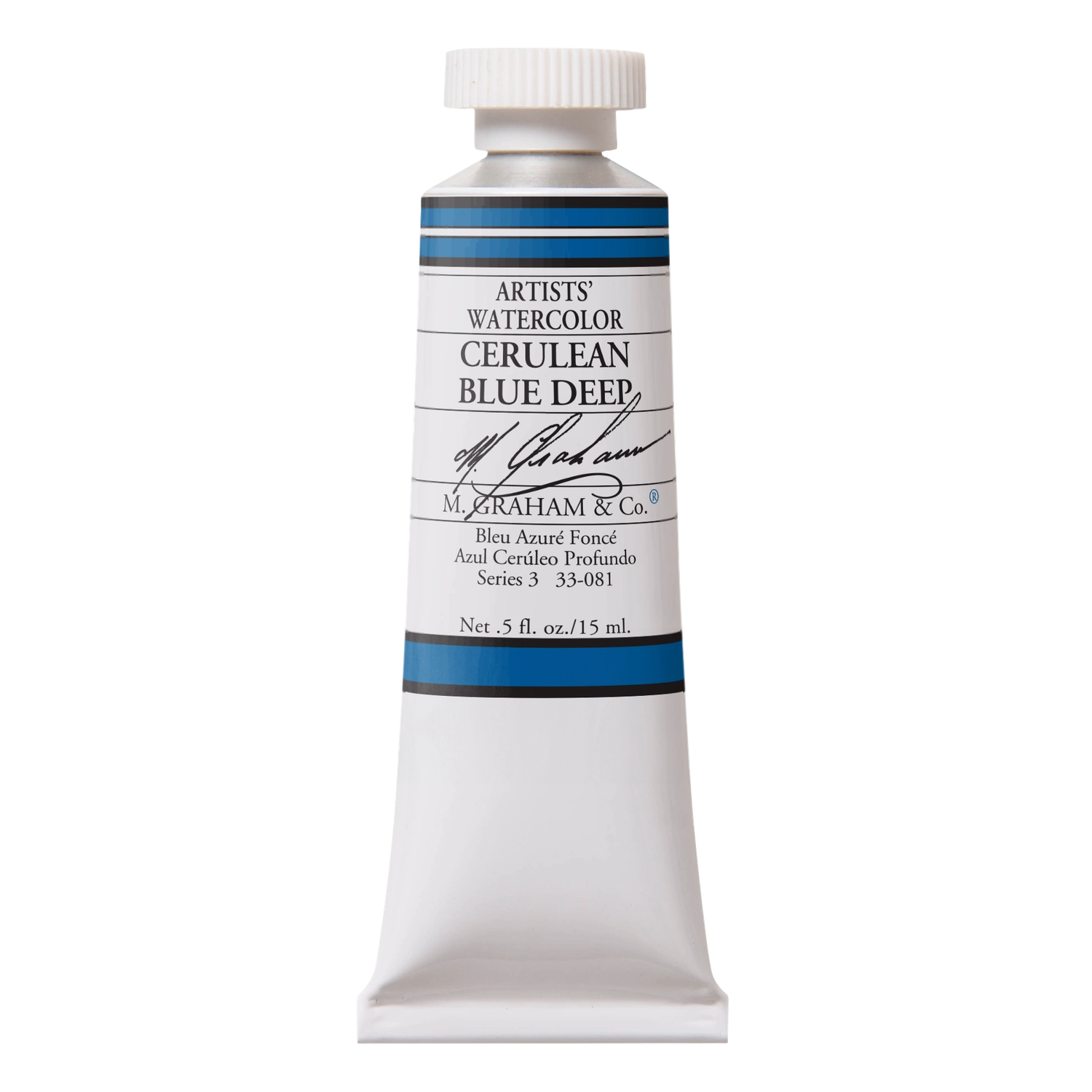 M GRAHAM CERULEAN BLUE DEEP 15ML WATERCOLOR