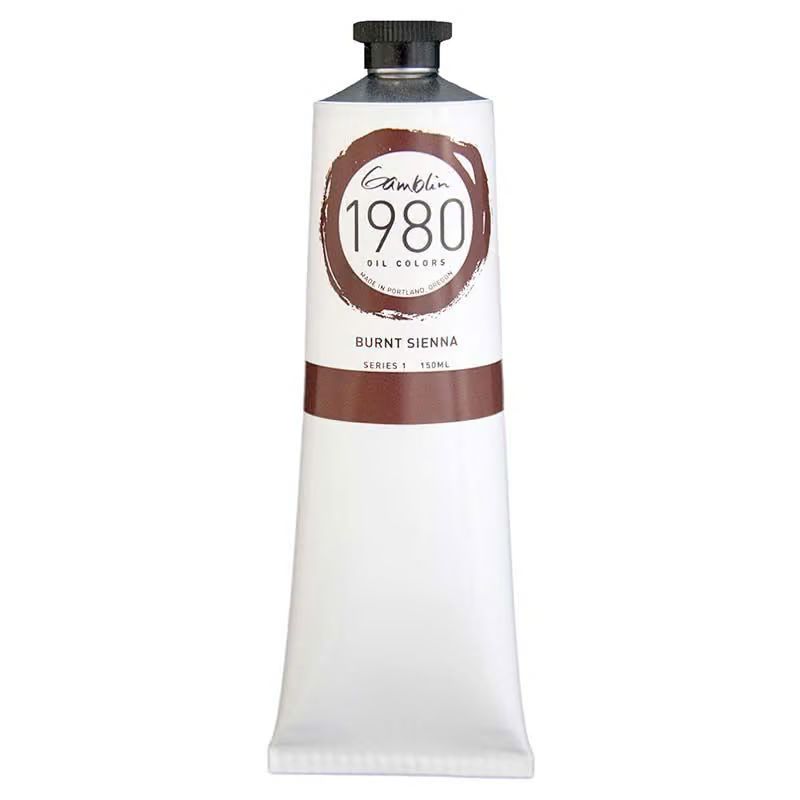 1980 OIL COLOR BURNT SIENNA 150ML