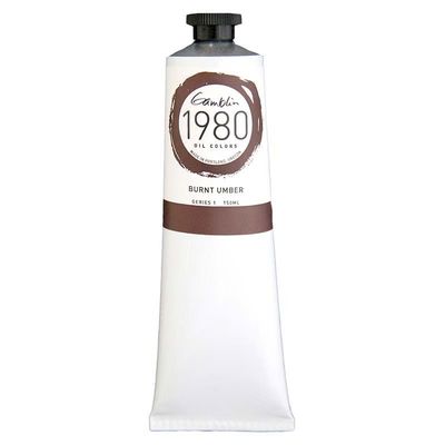 1980 OIL COLOR BURNT UMBER 150ML