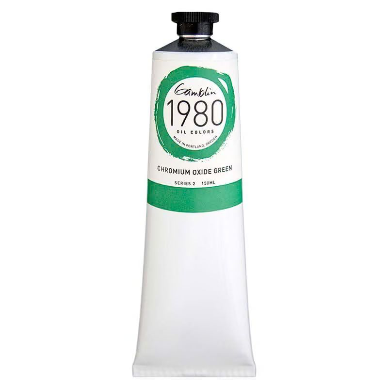 1980 OIL COLOR CHROMIUM OXIDE GREEN 150ML