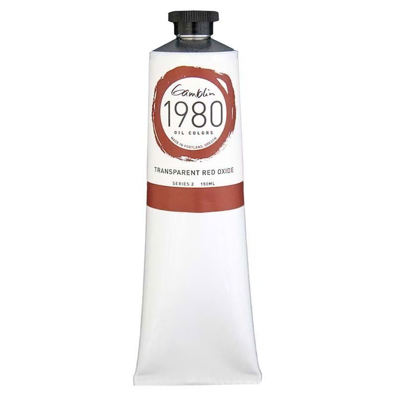 1980 OIL COLOR TRANSPARENT RED OXIDE 150ML