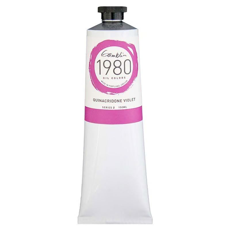 1980 OIL COLOR QUINACRIDONE VIOLET 150ML