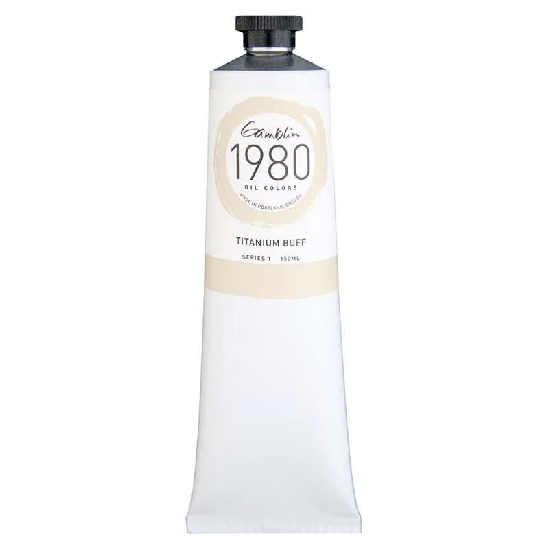 1980 OIL COLOR TITANIUM BUFF 150ML