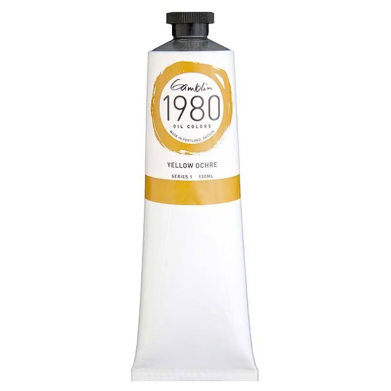 1980 OIL COLOR YELLOW OCHRE 150ML