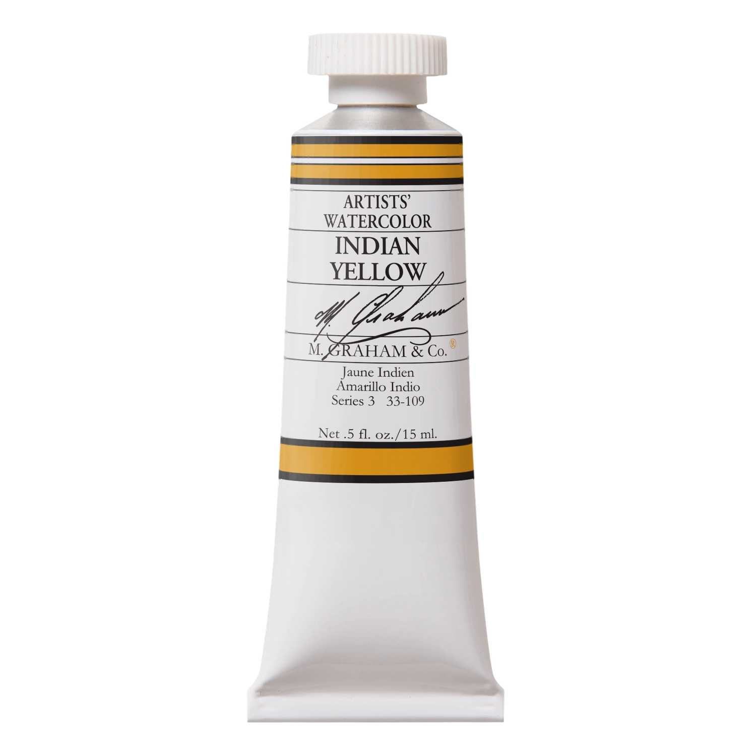 M GRAHAM INDIA YELLOW 15ML WATERCOLOR