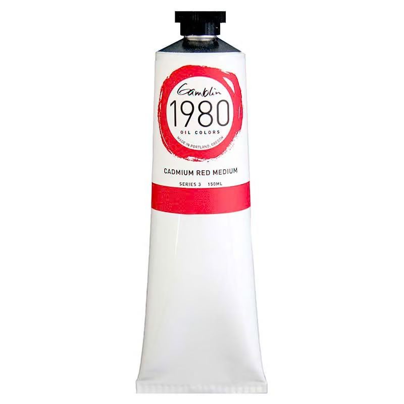 1980 OIL COLOR CADMIUM RED MEDIUM 150ML