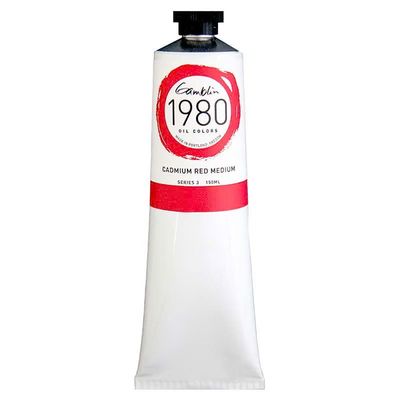 1980 OIL COLOR CADMIUM RED MEDIUM 150ML
