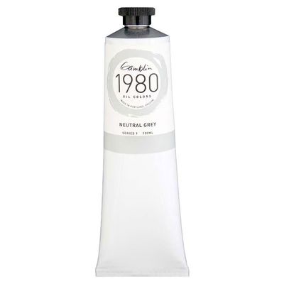 1980 OIL COLOR NEUTRAL GREY 150ML
