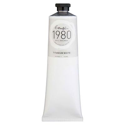1980 OIL COLOR TITANIUM WHITE 150ML