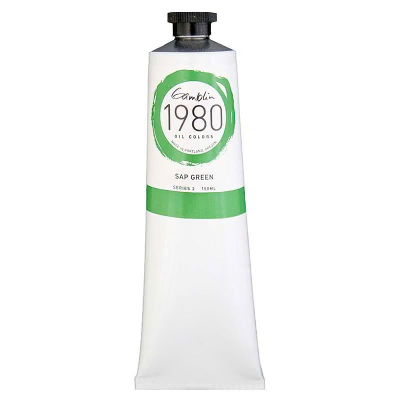 1980 OIL COLOR SAP GREEN 150ML