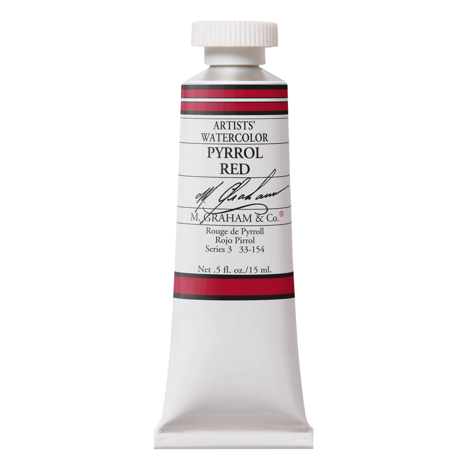 M GRAHAM PYRROL RED 15ML WATERCOLOR
