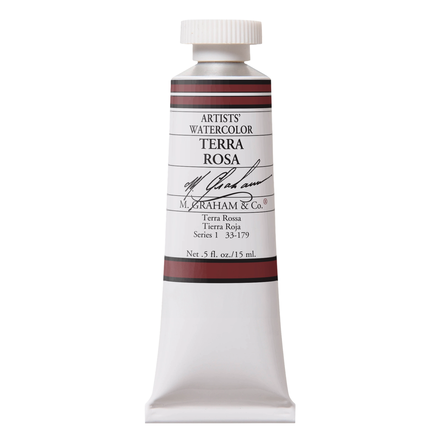 M GRAHAM TERRA ROSA 15ML WATERCOLOR