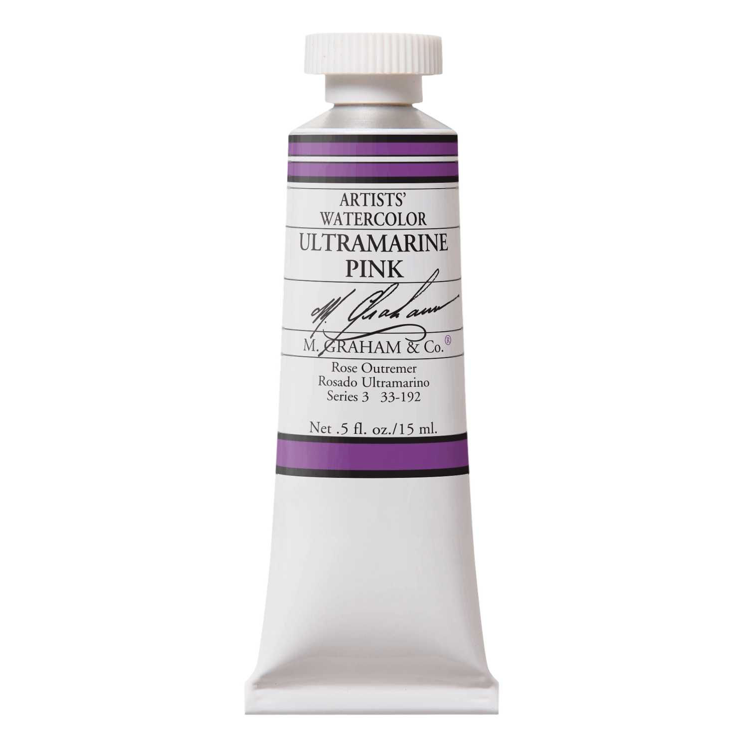 M GRAHAM ULTRAMARINE PINK 15ML WATERCOLOR