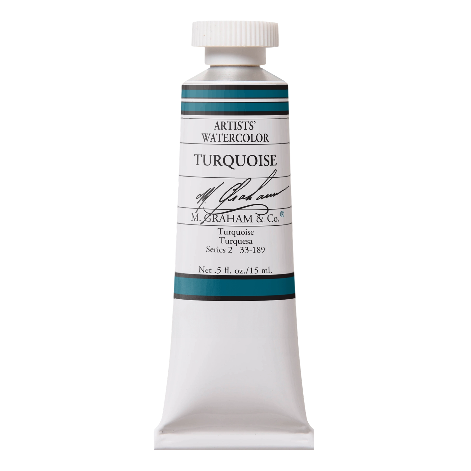 M GRAHAM TURQUOISE 15ML WATERCOLOR