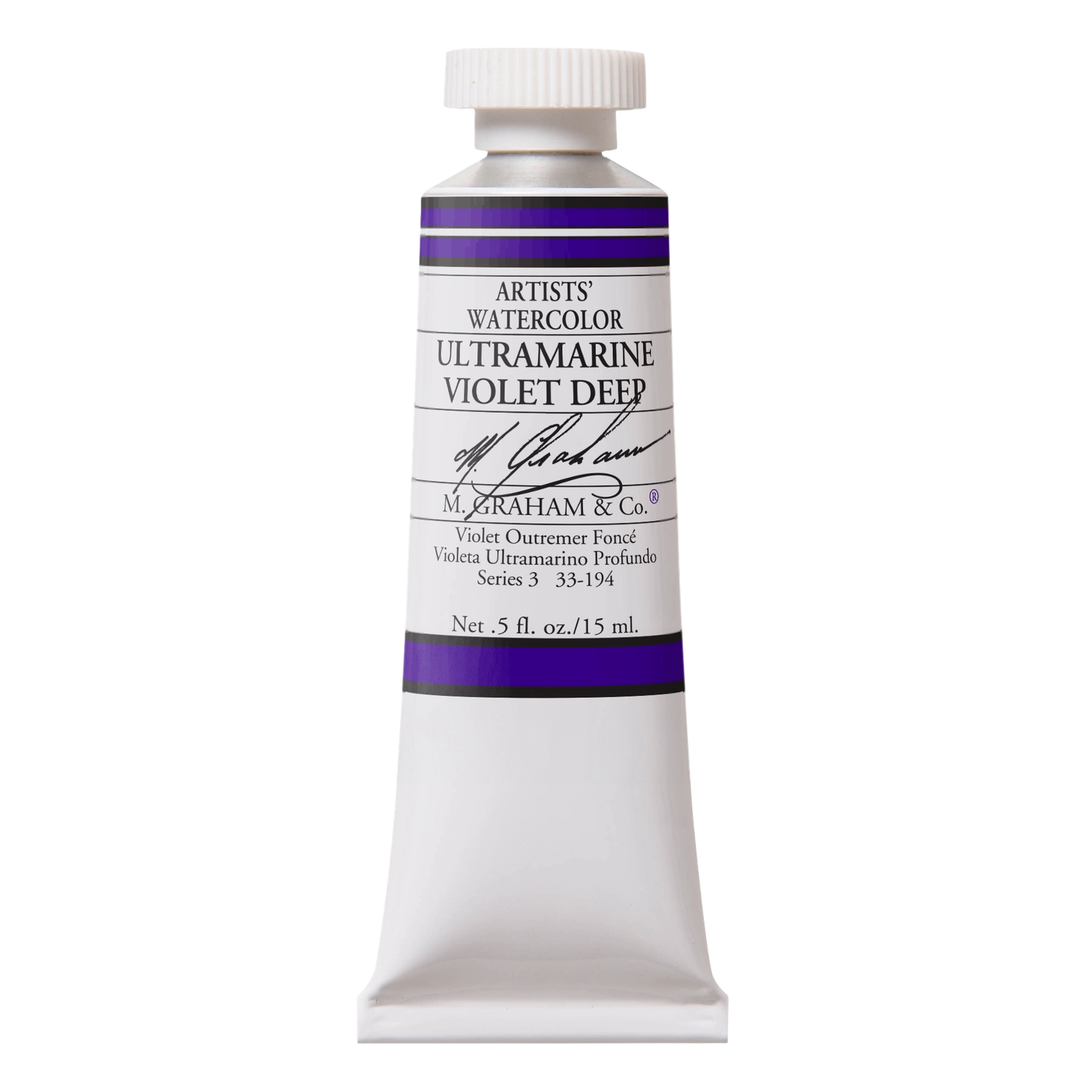 M GRAHAM ULTRAMARINE VIOLET DEEP 15ML WATERCOLOR