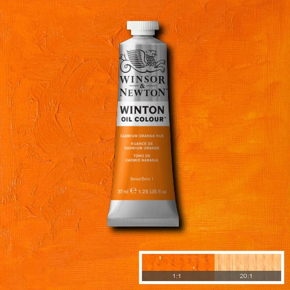 WINTON OIL COLOUR 37ML CADMIUM ORANGE HUE